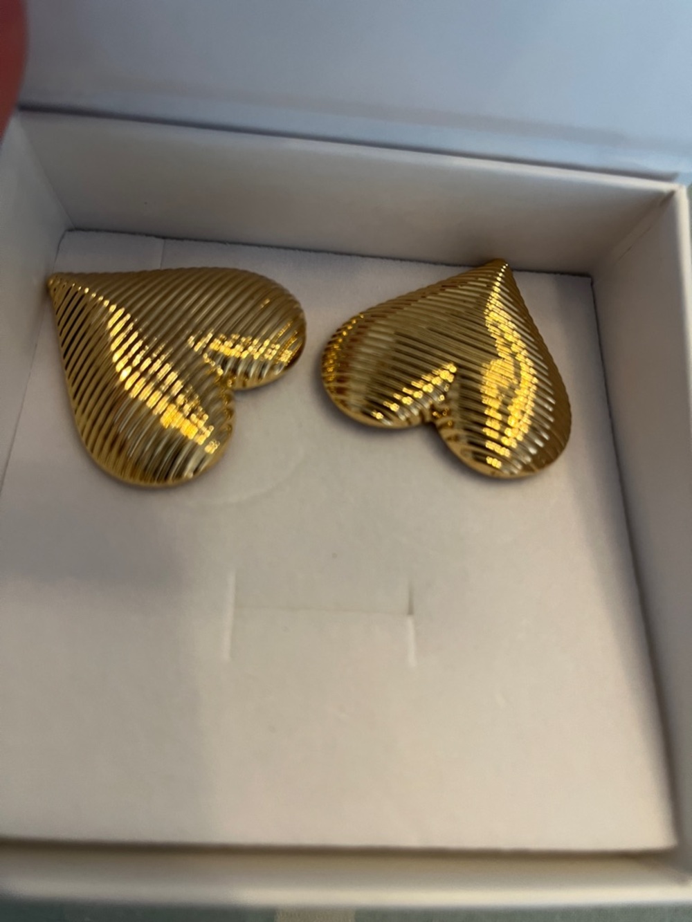 Heaven Mayhem Real Love Heart Earrings NWT